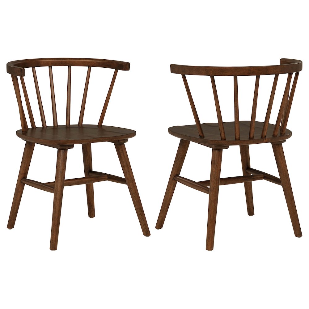 Jeffries Windsor Wood Dining Side Chair Walnut (Set of 2). Picture 1