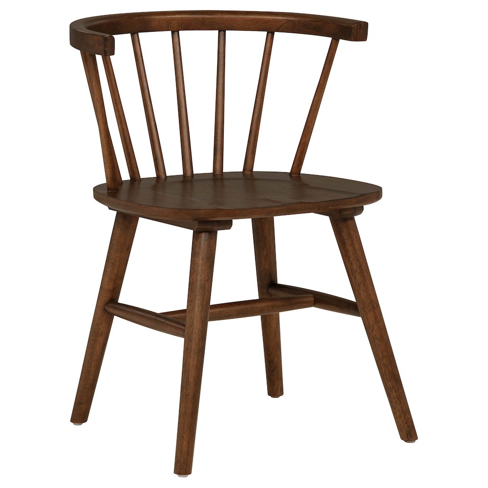 Jeffries Windsor Wood Dining Side Chair Walnut (Set of 2). Picture 3
