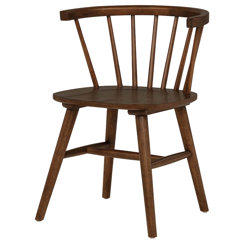 Jeffries Windsor Wood Dining Side Chair Walnut (Set of 2). Picture 5