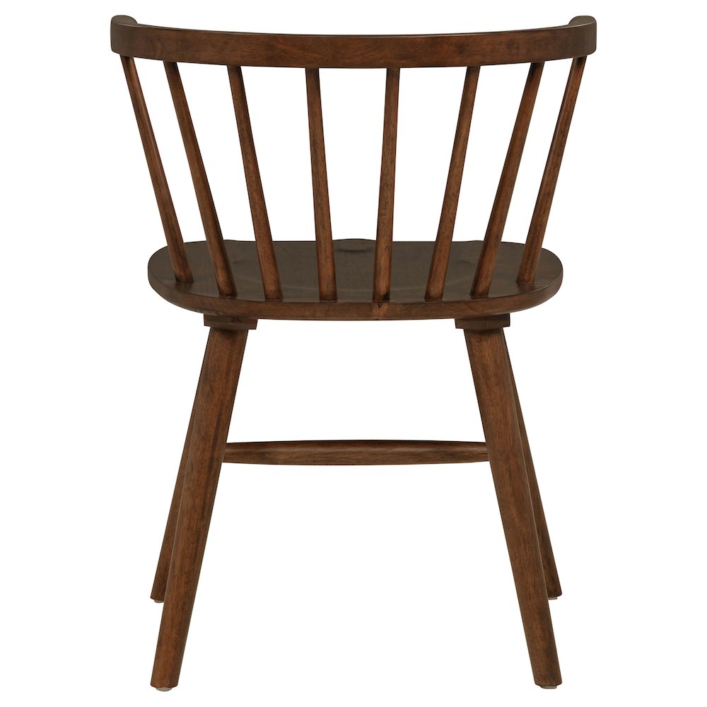 Jeffries Windsor Wood Dining Side Chair Walnut (Set of 2). Picture 8