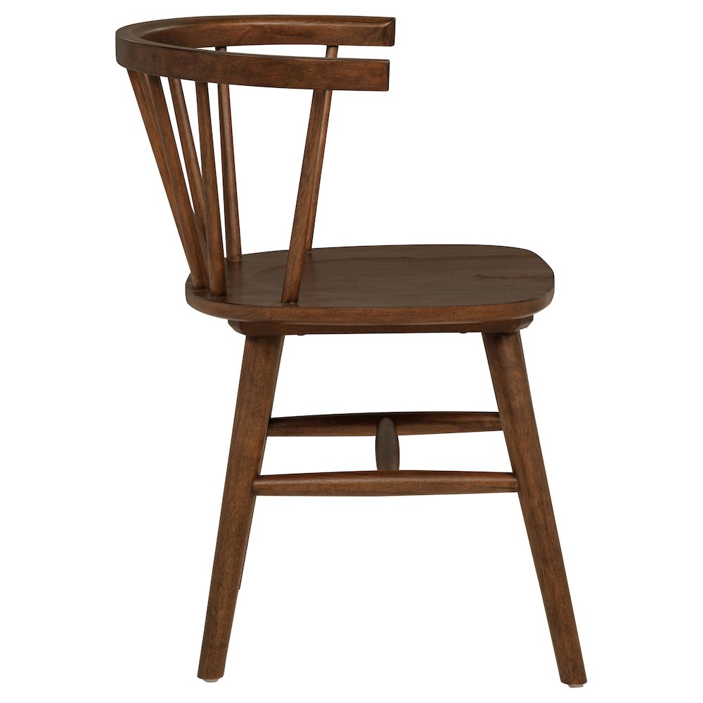 Jeffries Windsor Wood Dining Side Chair Walnut (Set of 2). Picture 10