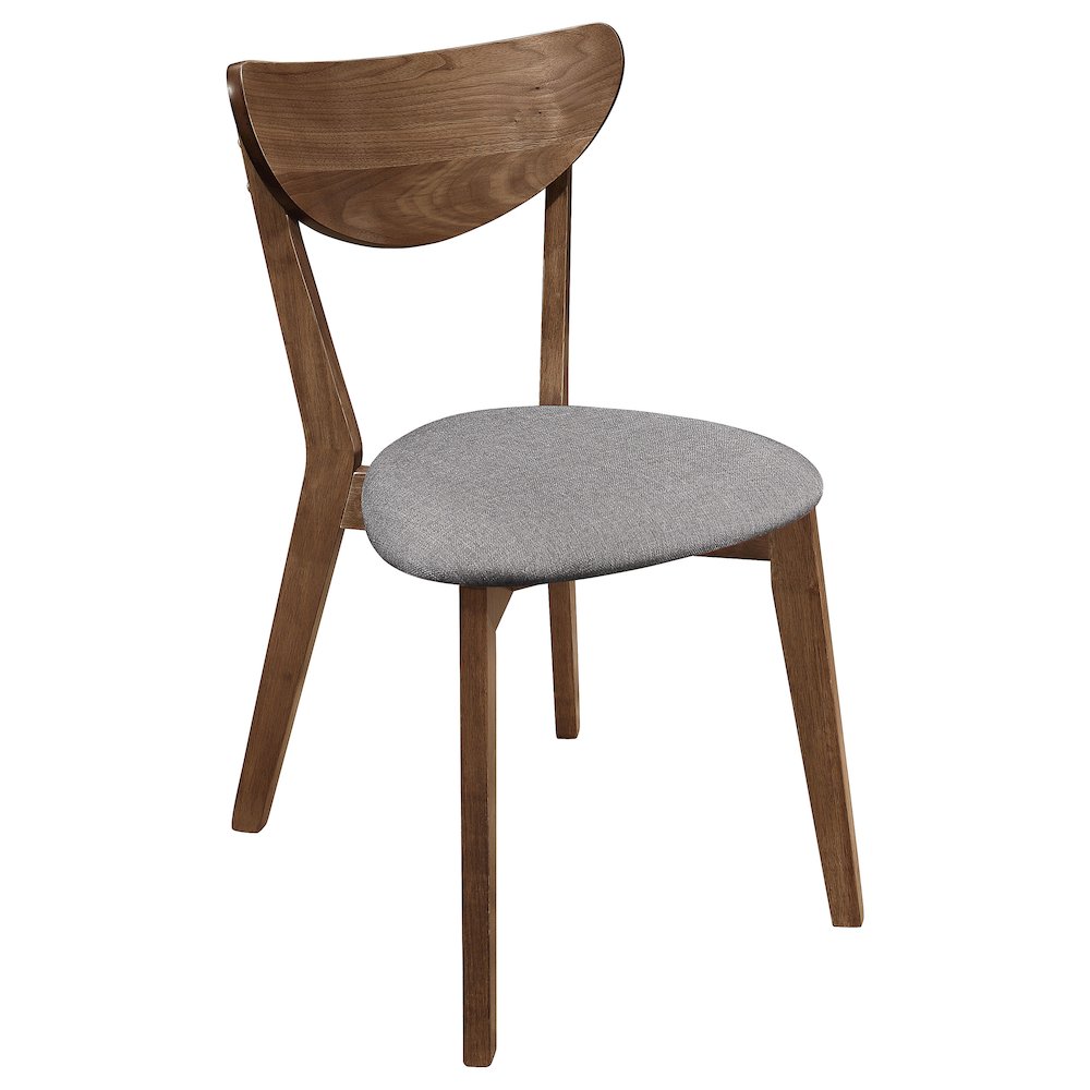 Alfredo 5-piece Butterfly Leaf Dining Set Natural Walnut. Picture 4