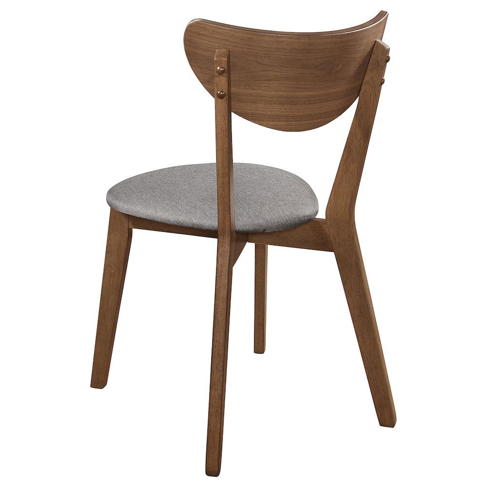 Alfredo 5-piece Butterfly Leaf Dining Set Natural Walnut. Picture 6