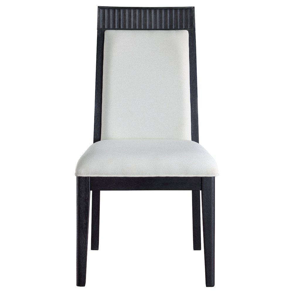 Brookmead Dining Side Chair Grey and Black (Set of 2). Picture 4
