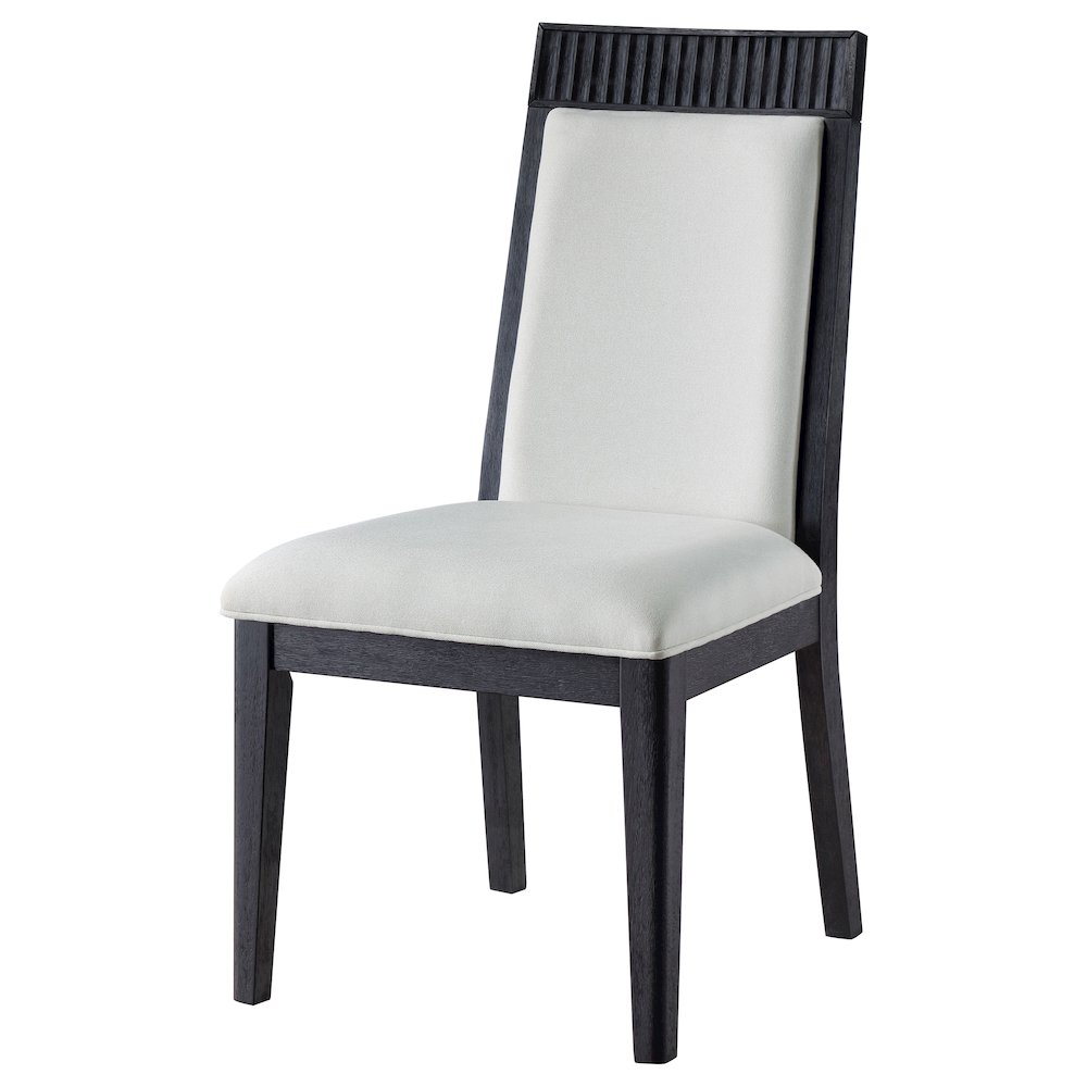Brookmead Dining Side Chair Grey and Black (Set of 2). Picture 5