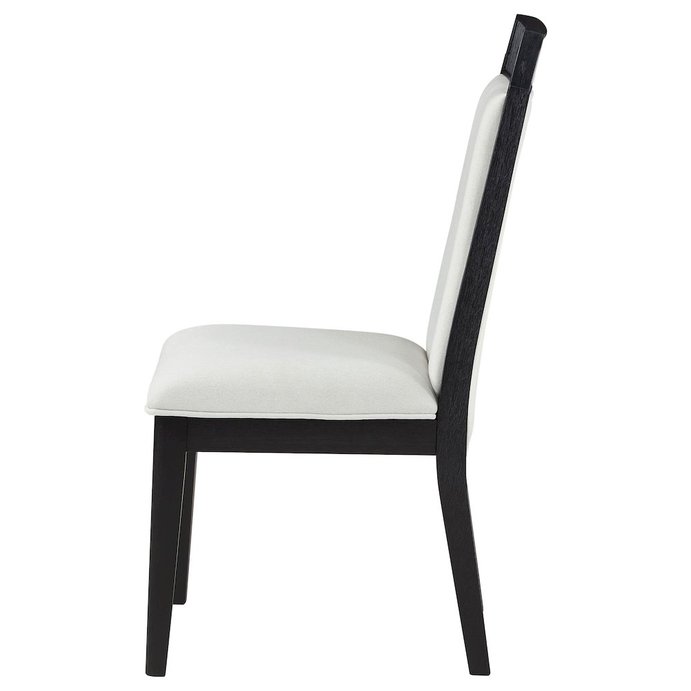 Brookmead Dining Side Chair Grey and Black (Set of 2). Picture 6