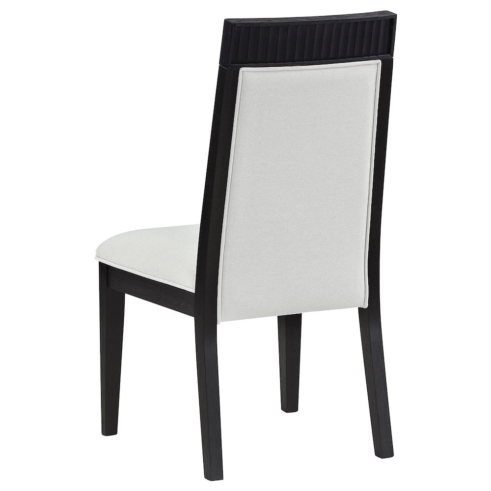 Brookmead Dining Side Chair Grey and Black (Set of 2). Picture 7