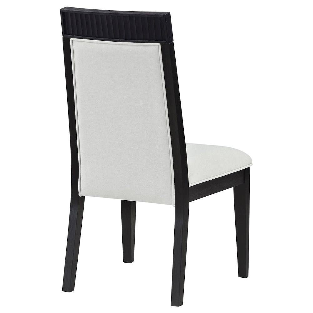 Brookmead Dining Side Chair Grey and Black (Set of 2). Picture 8