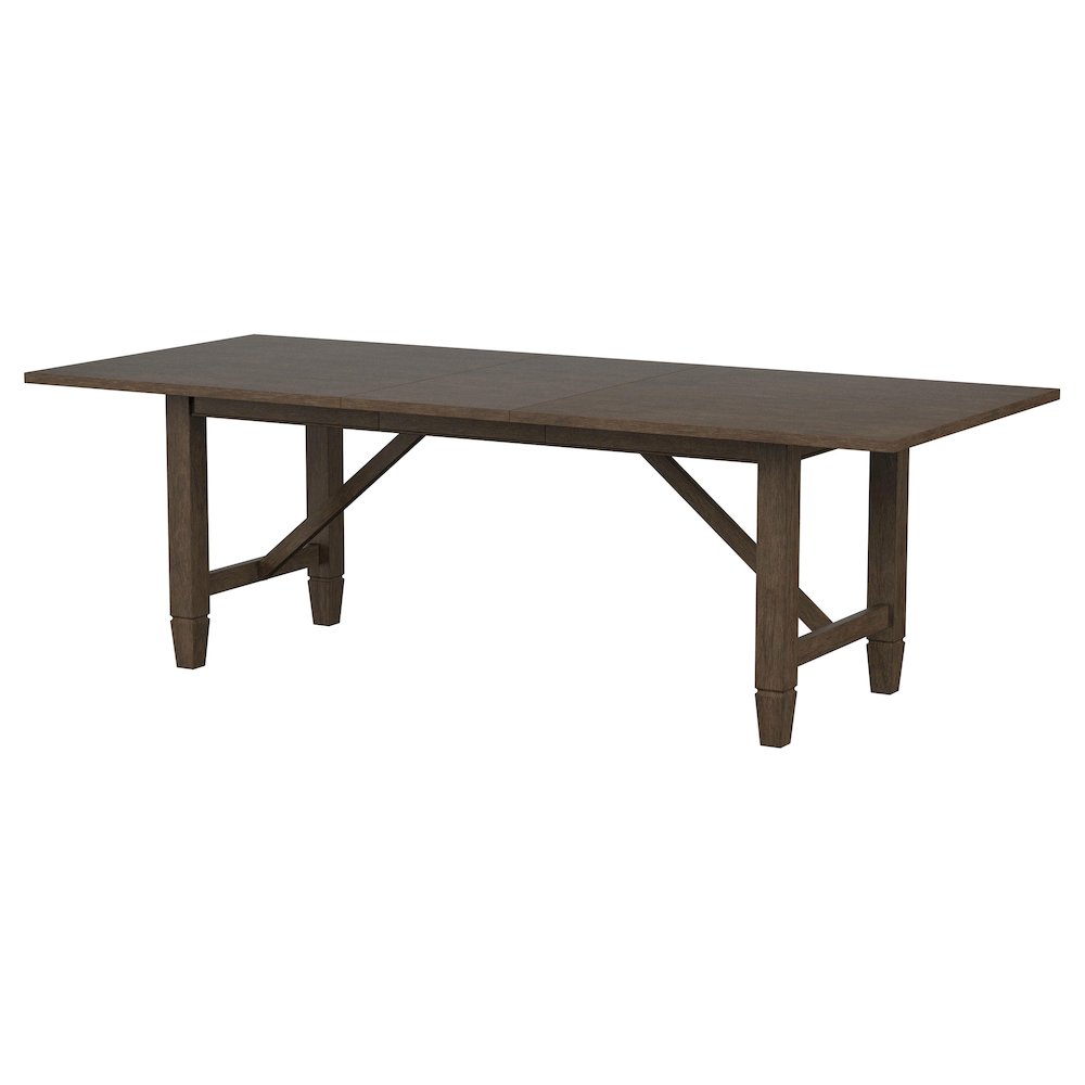 Matisse Rectangular 94-inch Wood Dining Table Light Brown. Picture 7