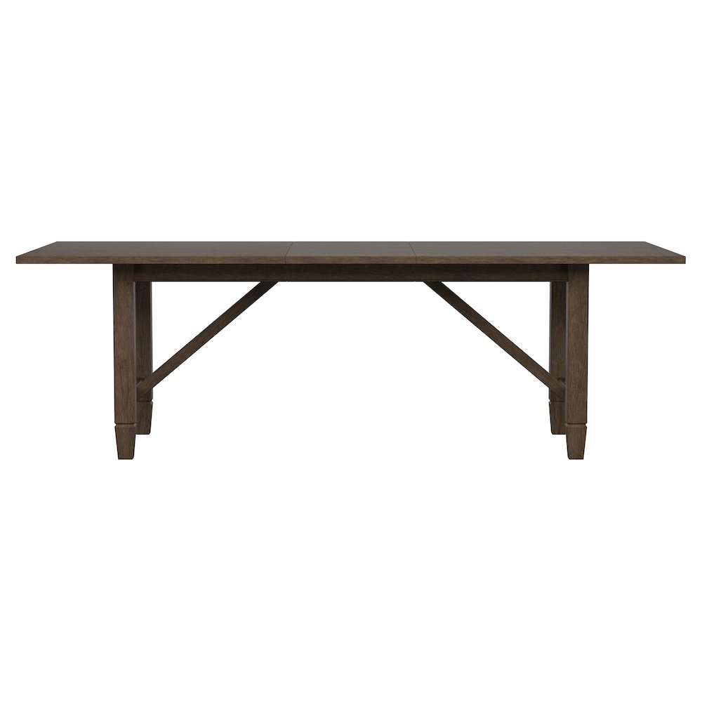Matisse Rectangular 94-inch Wood Dining Table Light Brown. Picture 11