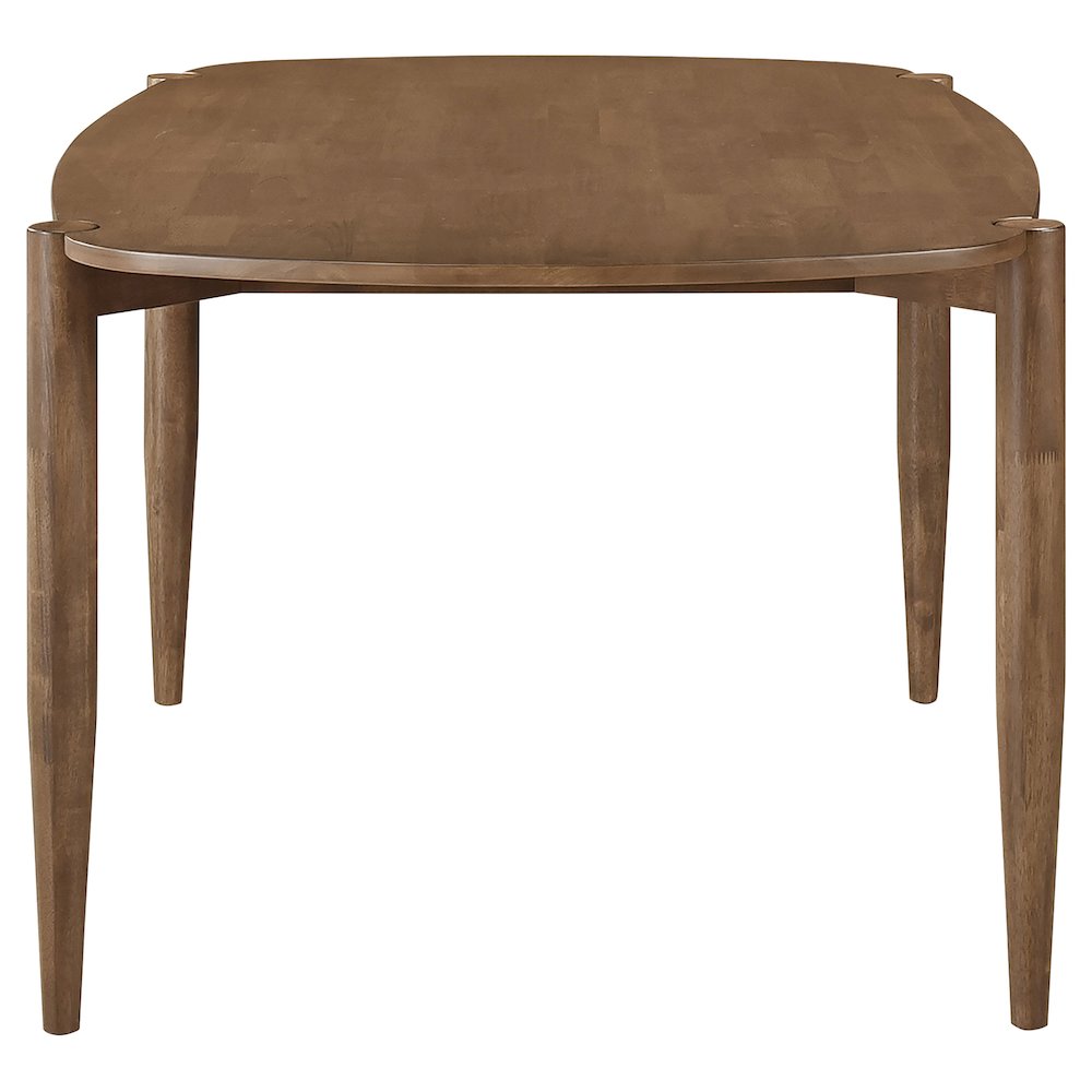 Dortch 5-piece Oval Solid Wood Dining Set Walnut. Picture 5