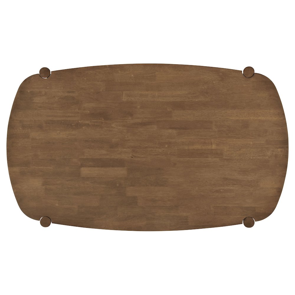 Dortch 5-piece Oval Solid Wood Dining Set Walnut. Picture 11