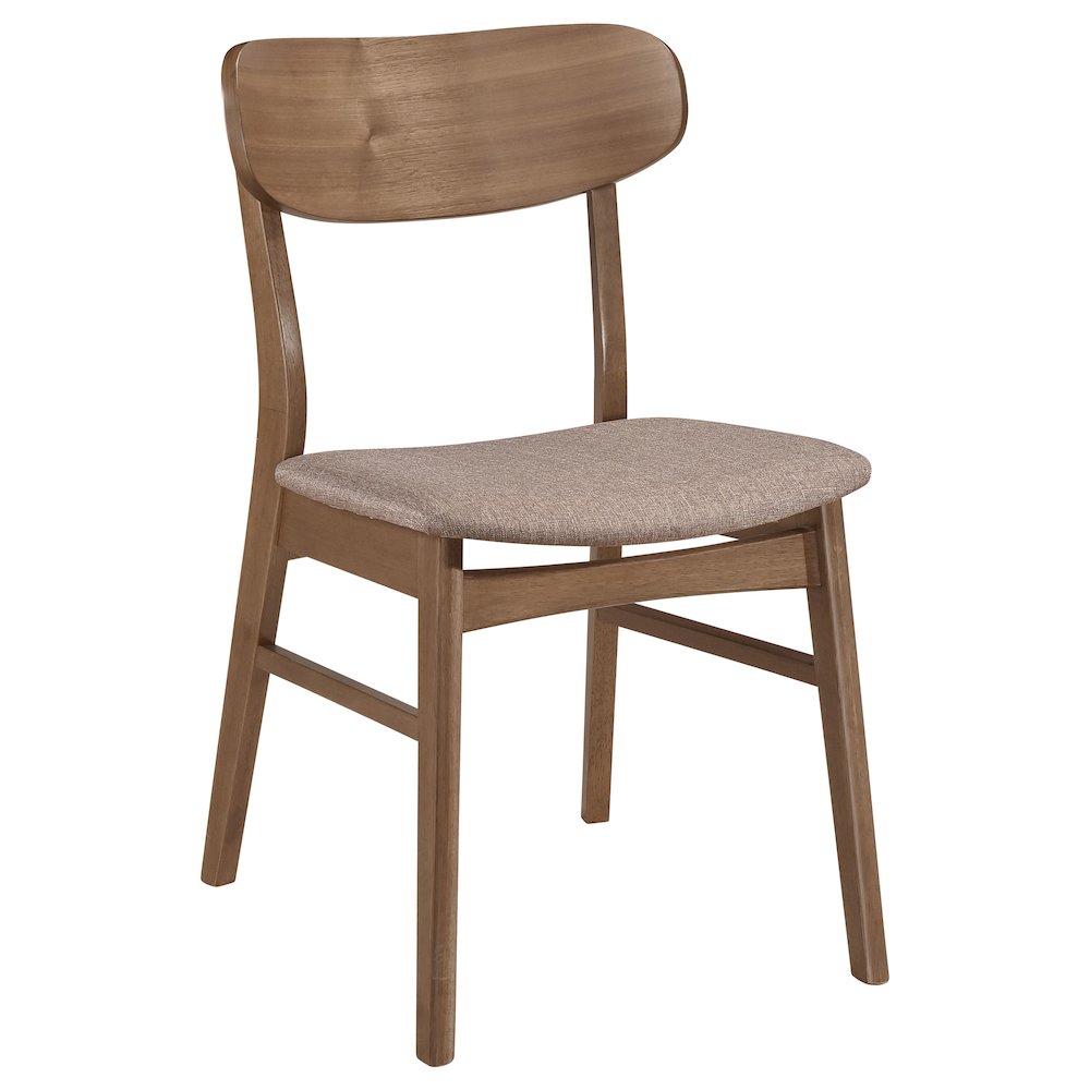Dortch 5-piece Oval Solid Wood Dining Set Walnut. Picture 6