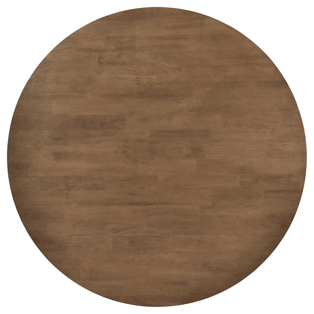 Dinah 5-piece Round Solid Wood Dining Set Walnut. Picture 10