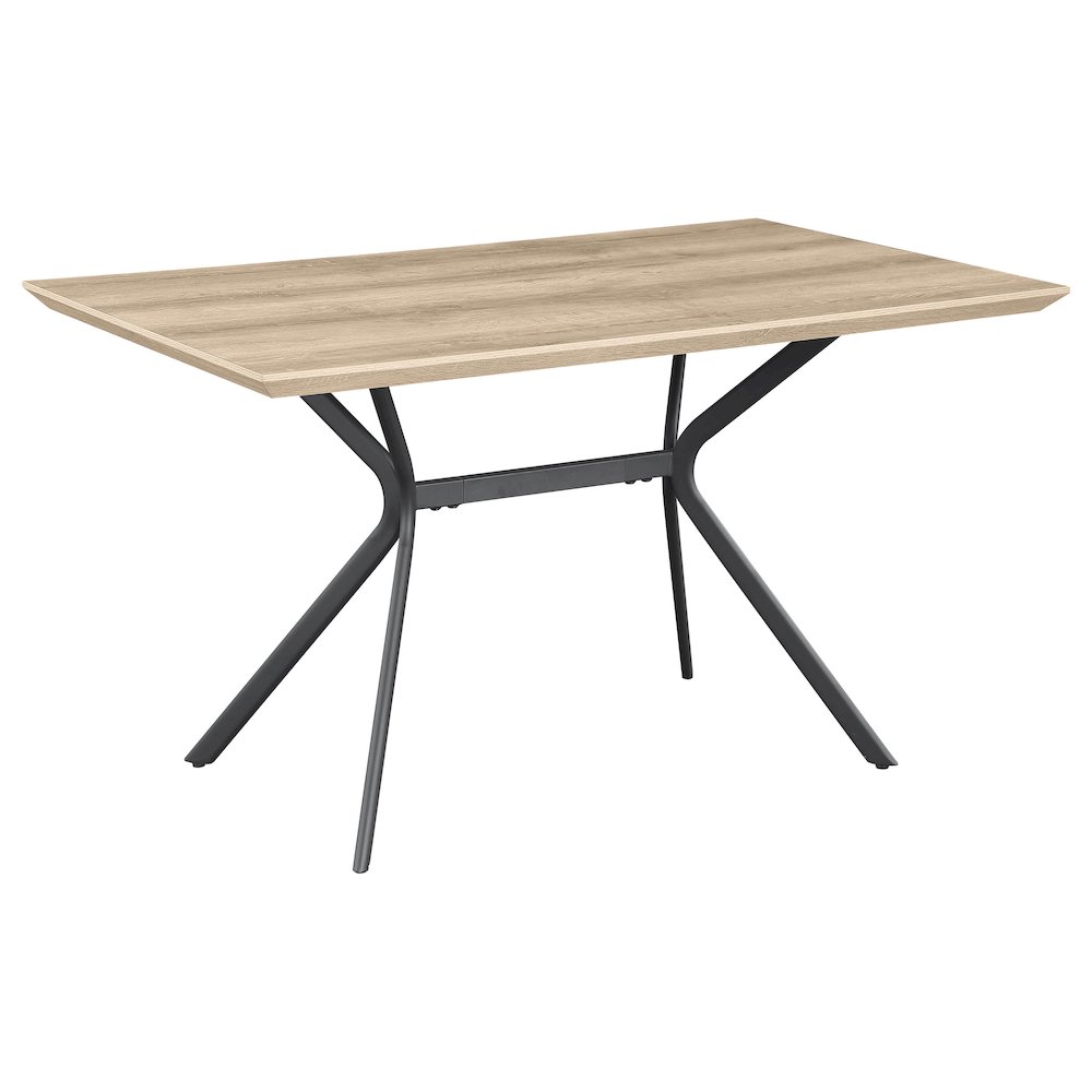 Edgecreek 53-inch Composite Wood Dining Table Light Brown. Picture 1