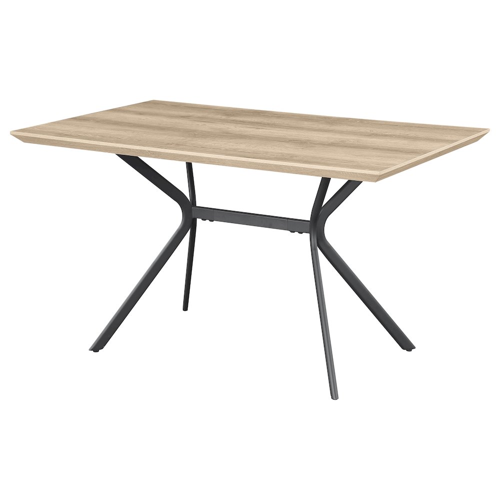 Edgecreek 53-inch Composite Wood Dining Table Light Brown. Picture 4