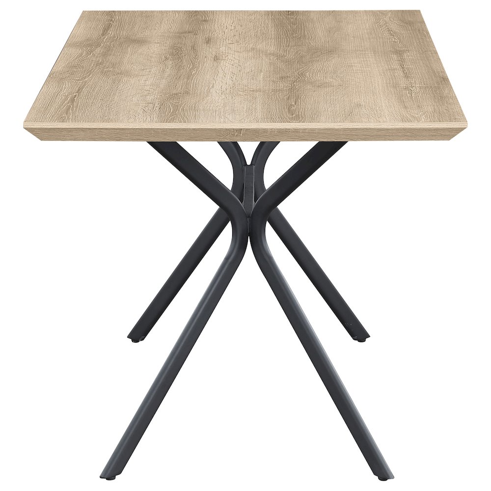 Edgecreek 53-inch Composite Wood Dining Table Light Brown. Picture 5
