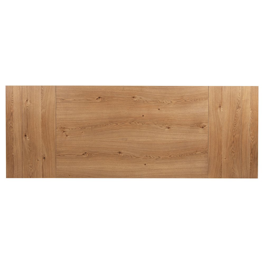 Middleton 106-inch Extension Leaf Dining Table Natural Brown. Picture 7