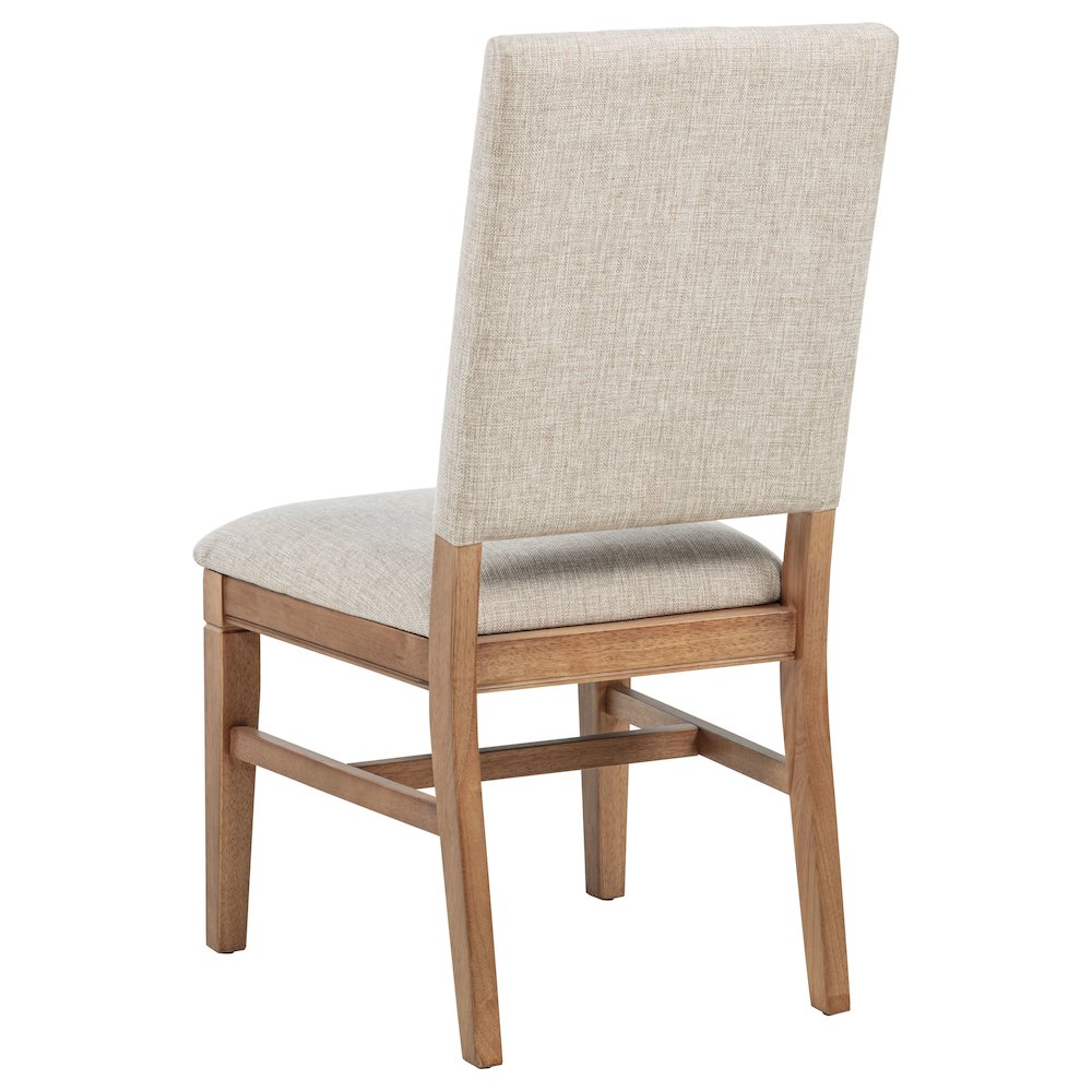 Middleton Upholstered Dining Side Chair Beige (Set of 2). Picture 7