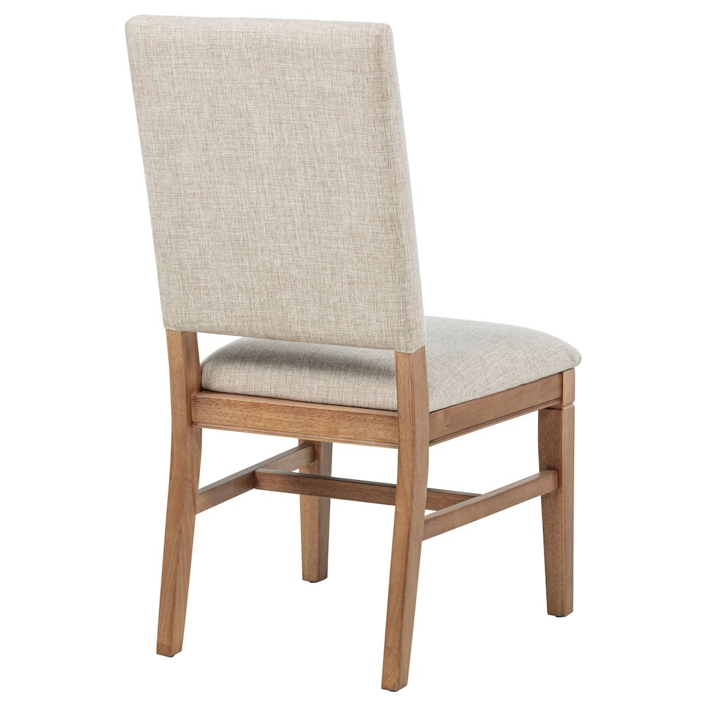 Middleton Upholstered Dining Side Chair Beige (Set of 2). Picture 9