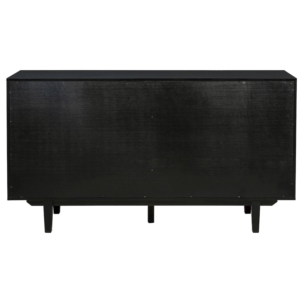 Middleton 4-door Sideboard Server with Dual Drawers Black. Picture 8