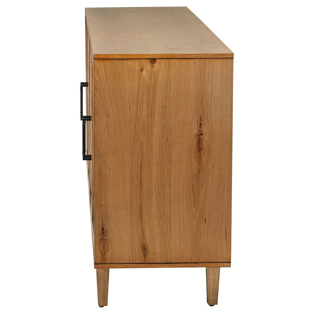 Middleton 4-door Sideboard Server with Dual Drawers Natural. Picture 6