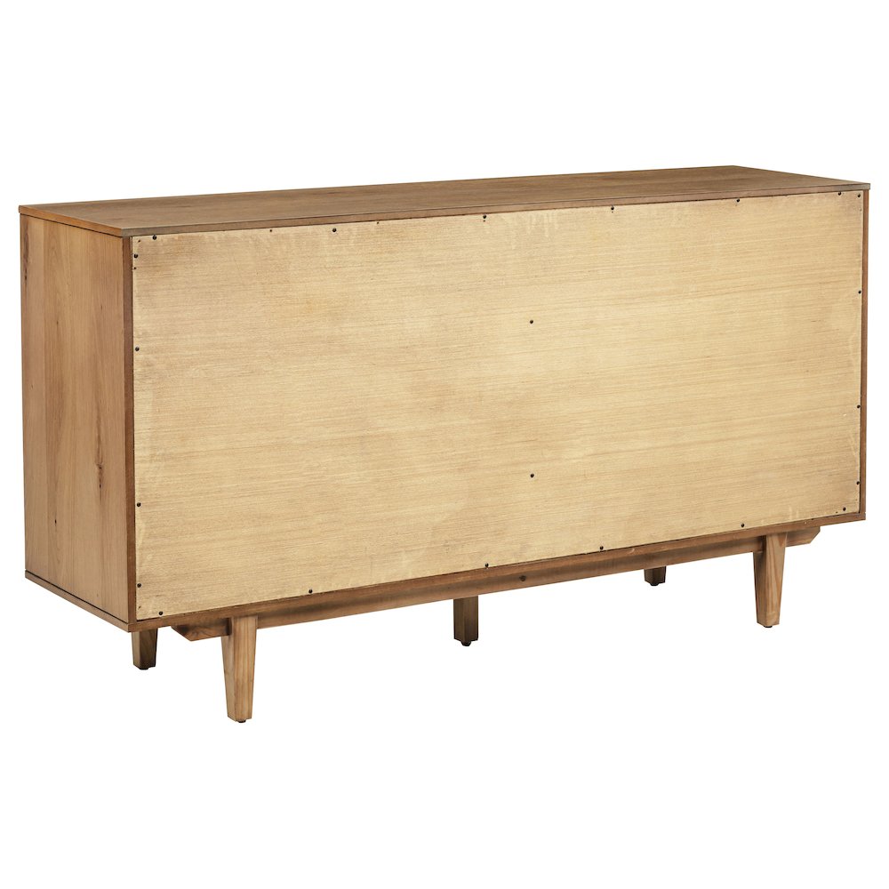 Middleton 4-door Sideboard Server with Dual Drawers Natural. Picture 7