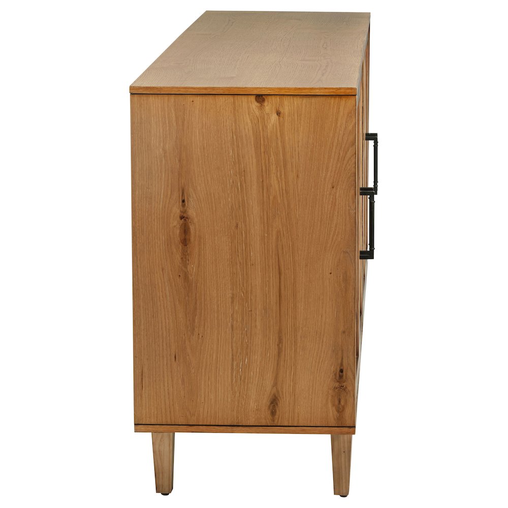 Middleton 4-door Sideboard Server with Dual Drawers Natural. Picture 10