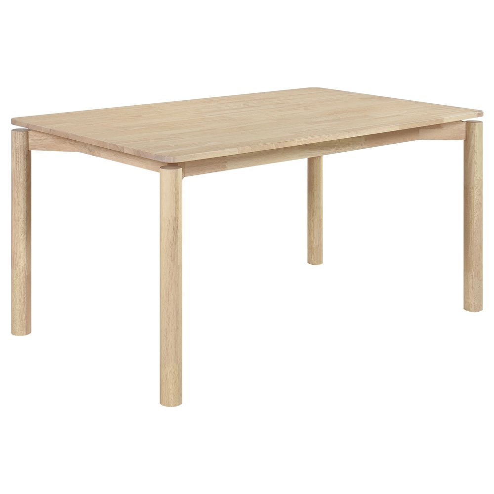 Parkridge 59-inch Rectangular Dining Table White Washed. Picture 1