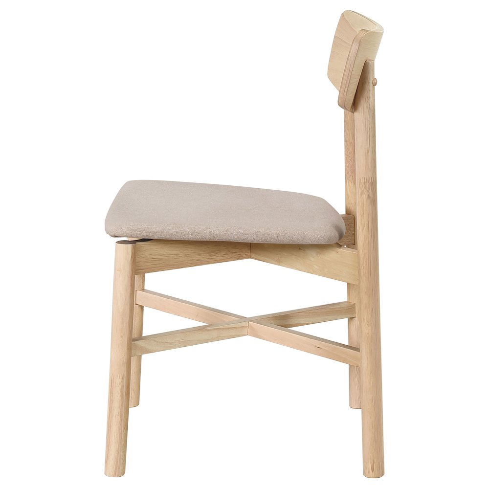 Parkridge Dining Side Chair White Washed (Set of 2). Picture 6