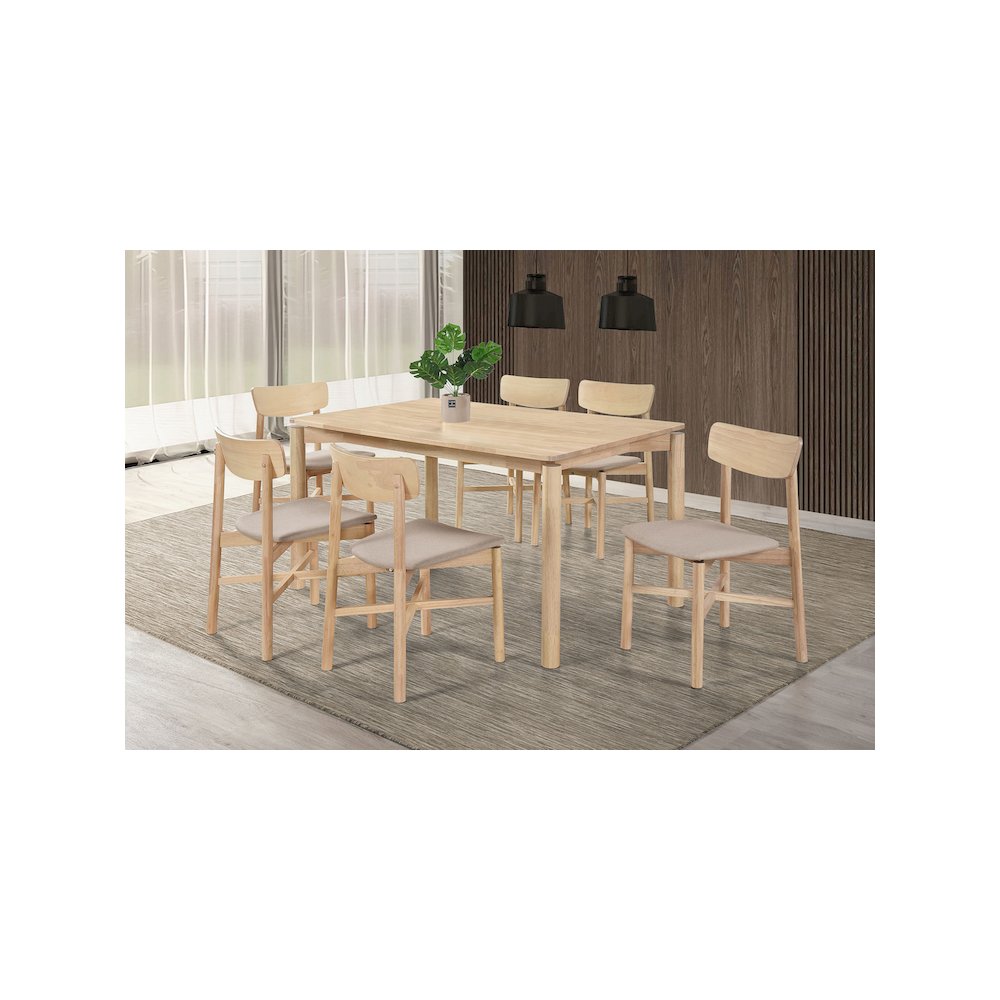 Parkridge Dining Side Chair White Washed (Set of 2). Picture 12