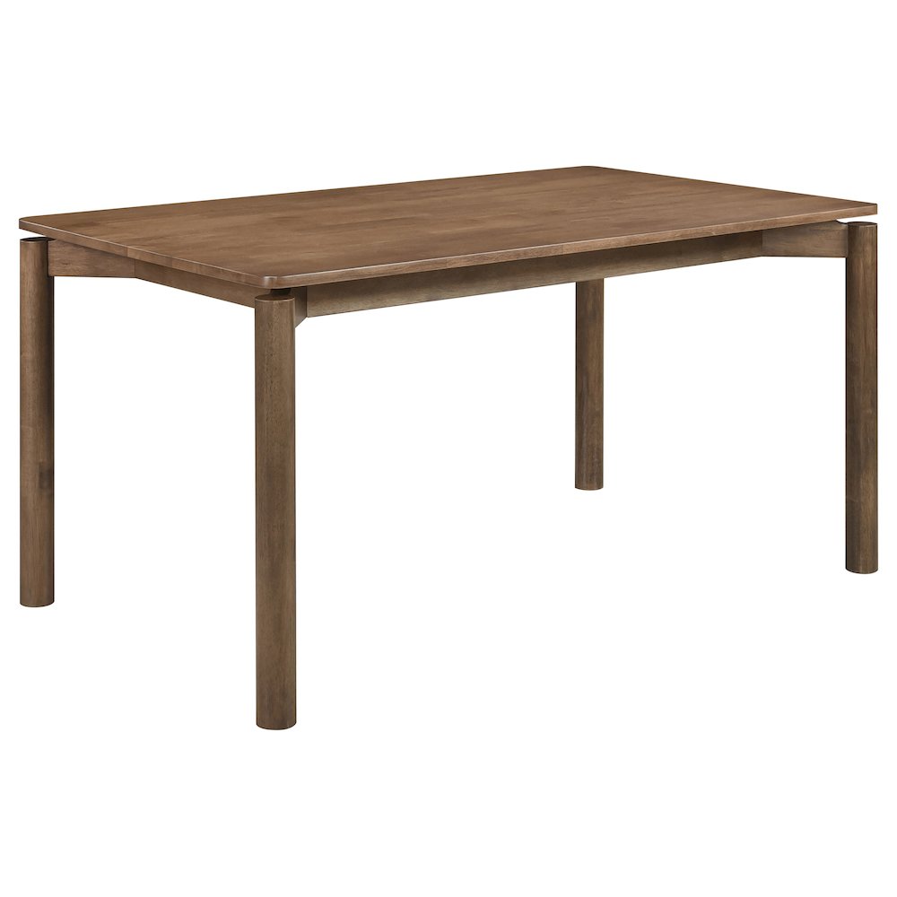 Parkridge 59-inch Rectangular Dining Table Natural Walnut. Picture 1