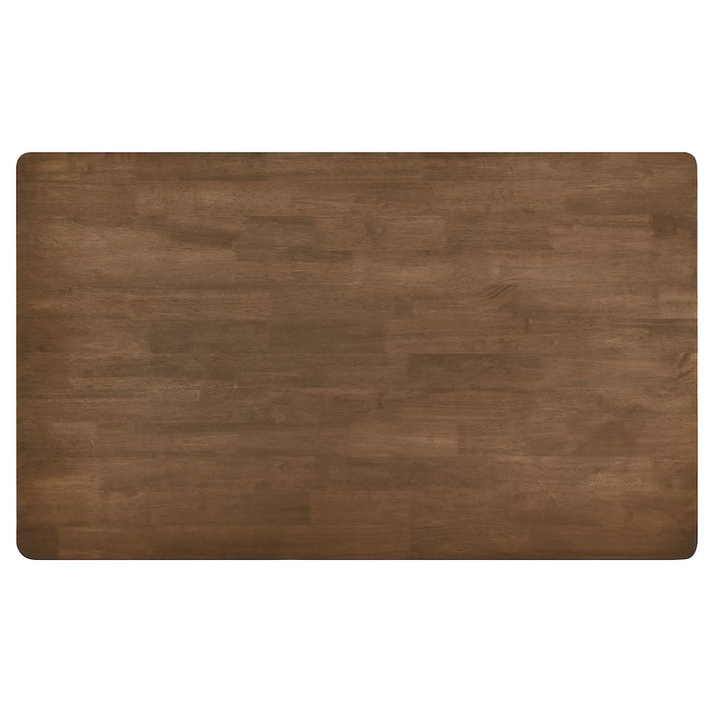 Parkridge 59-inch Rectangular Dining Table Natural Walnut. Picture 8