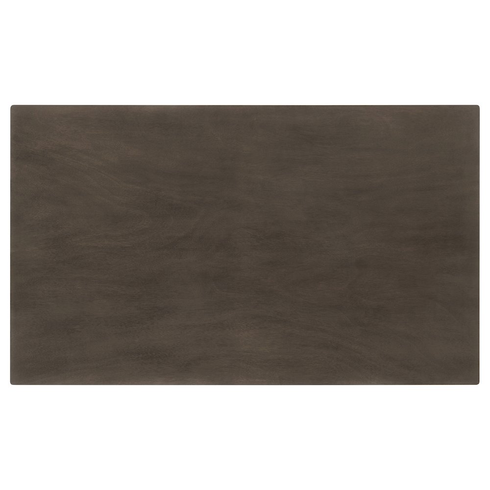 Onslow 59-inch Rectangular Wood Dining Table Dark Brown. Picture 5