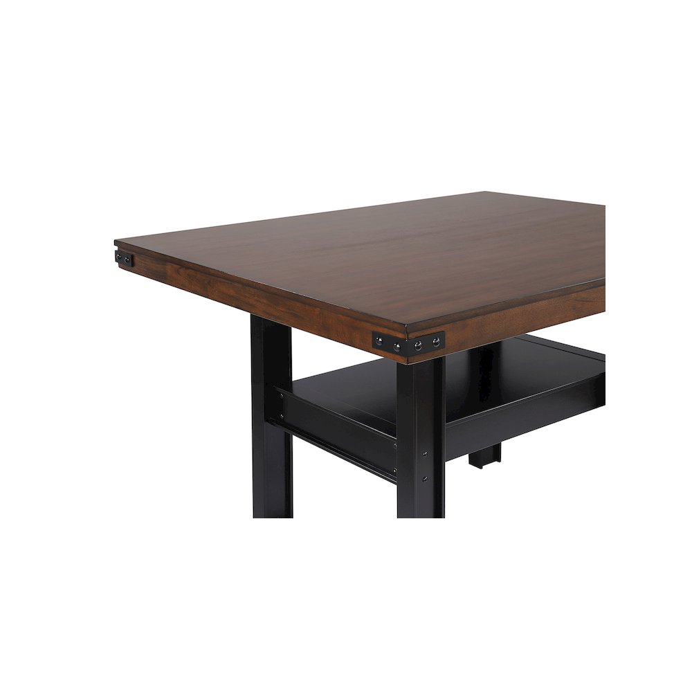 Patterson 5-piece Counter Height Dining Set Mango Oak. Picture 11
