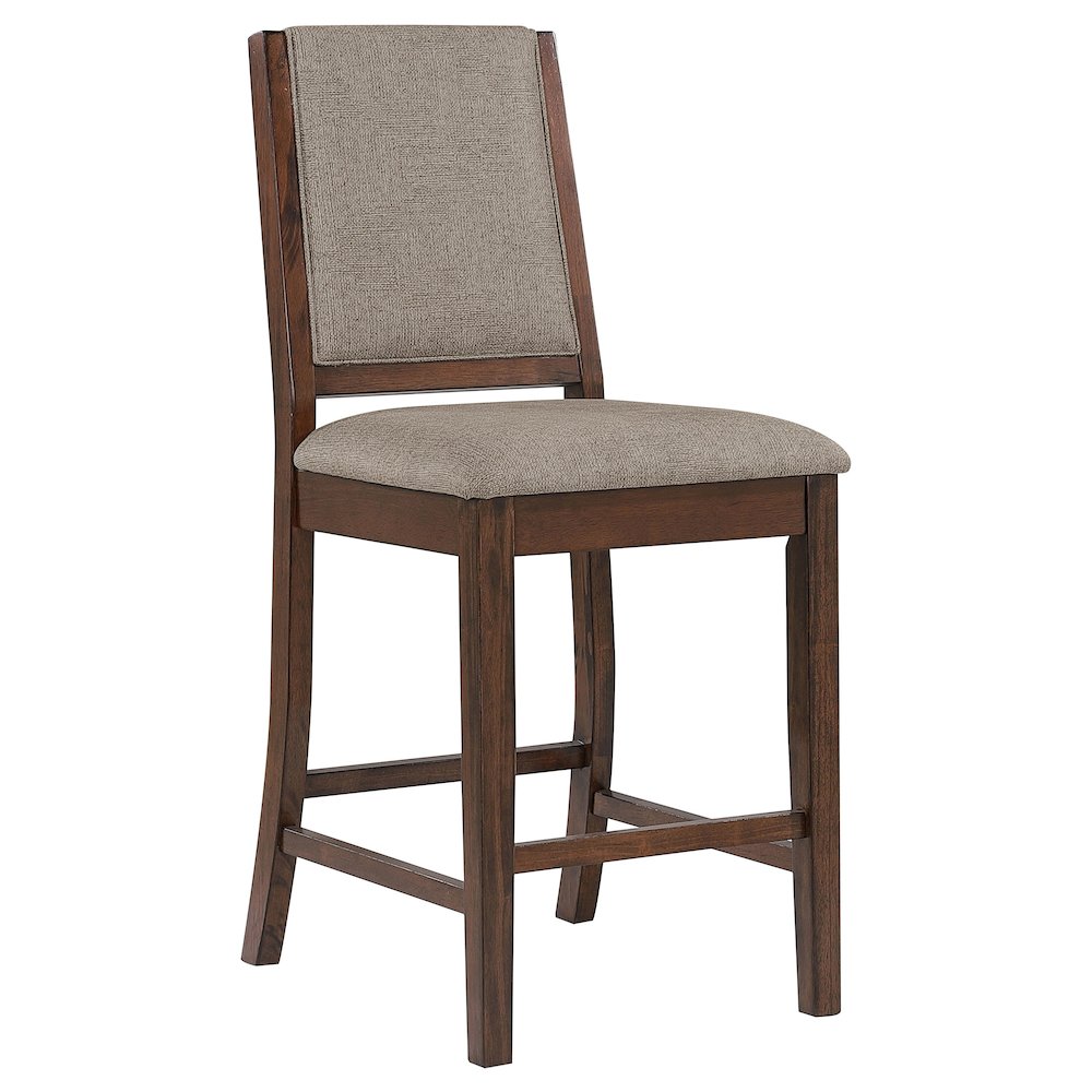 Patterson Upholstered Counter Chair Mango Oak (Set of 2). Picture 3