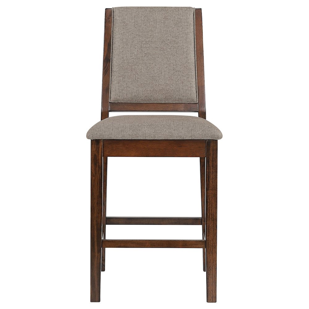 Patterson Upholstered Counter Chair Mango Oak (Set of 2). Picture 4