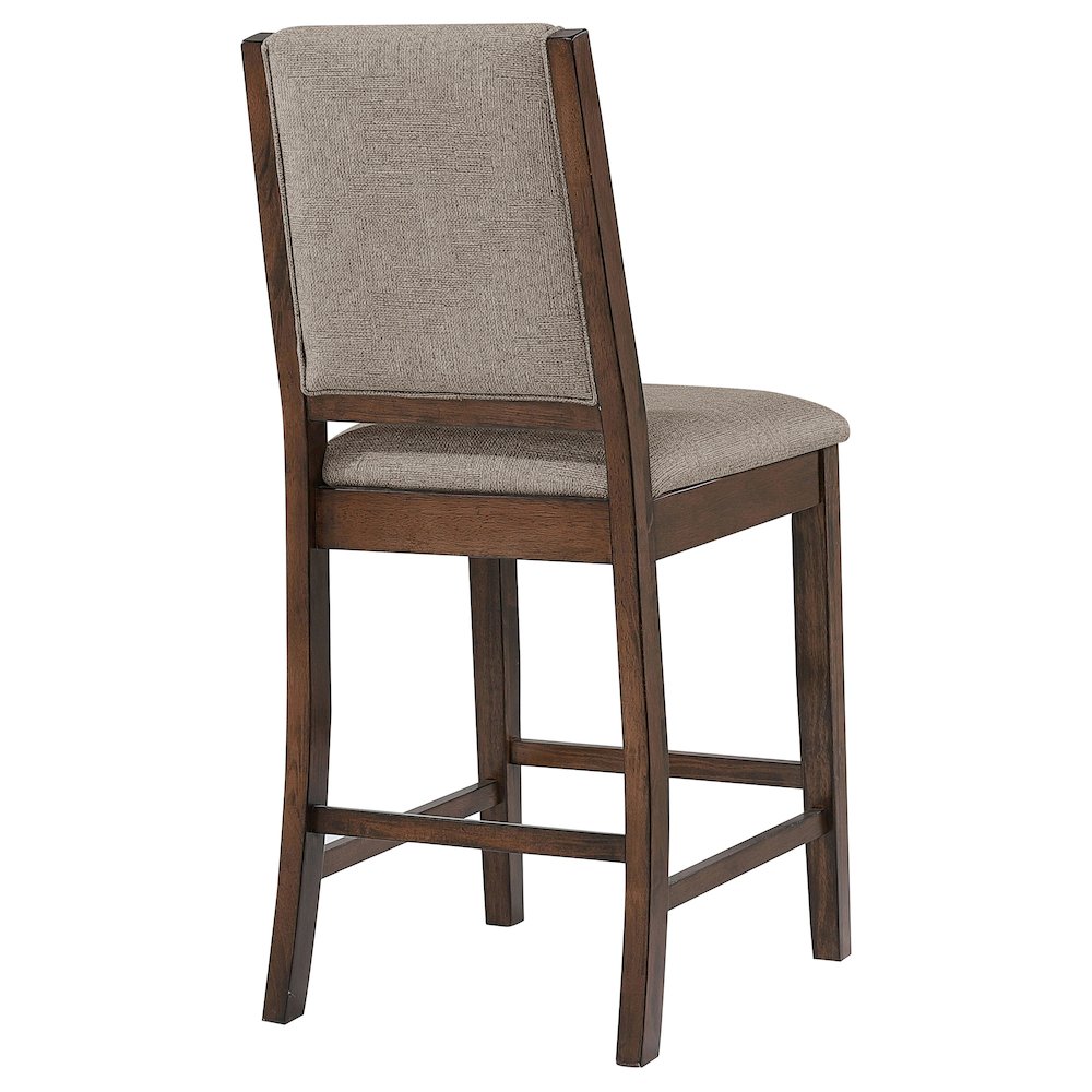 Patterson Upholstered Counter Chair Mango Oak (Set of 2). Picture 8