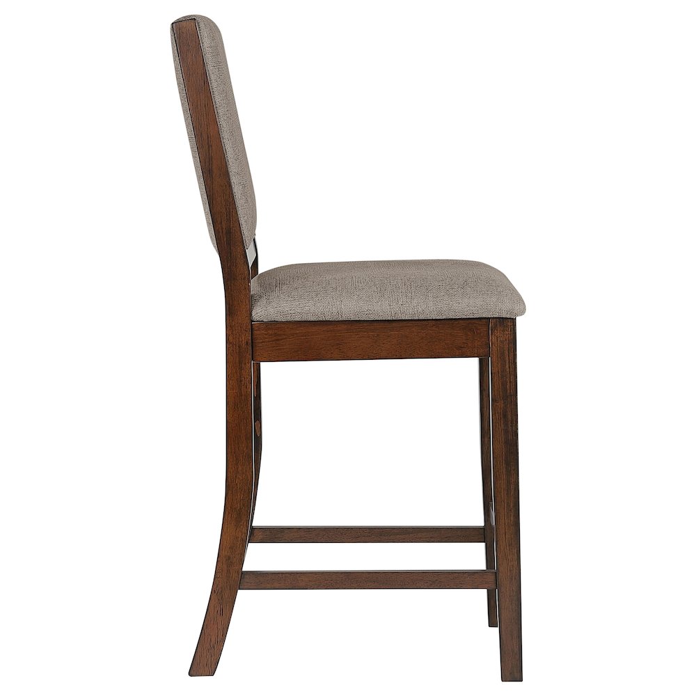 Patterson Upholstered Counter Chair Mango Oak (Set of 2). Picture 9