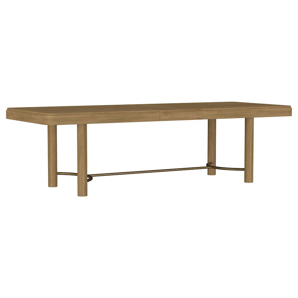 Arini 104-inch Extension Leaf Dining Table Sand Wash. Picture 2