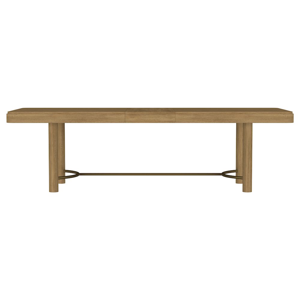 Arini 7-piece Extension Leaf Dining Table Set Black. Picture 4