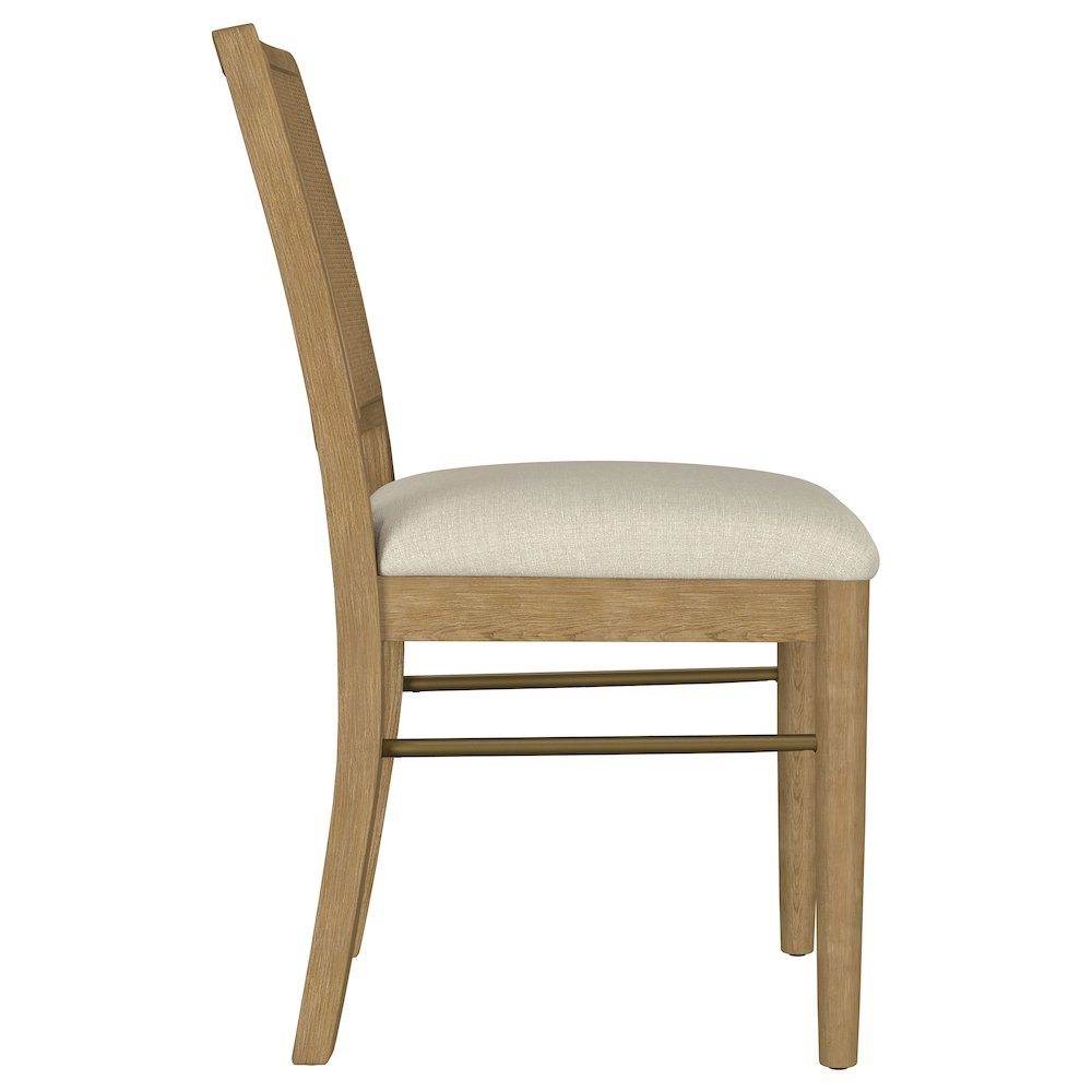Arini Rattan Cane Dining Side Chair Sand Wash (Set of 2). Picture 9