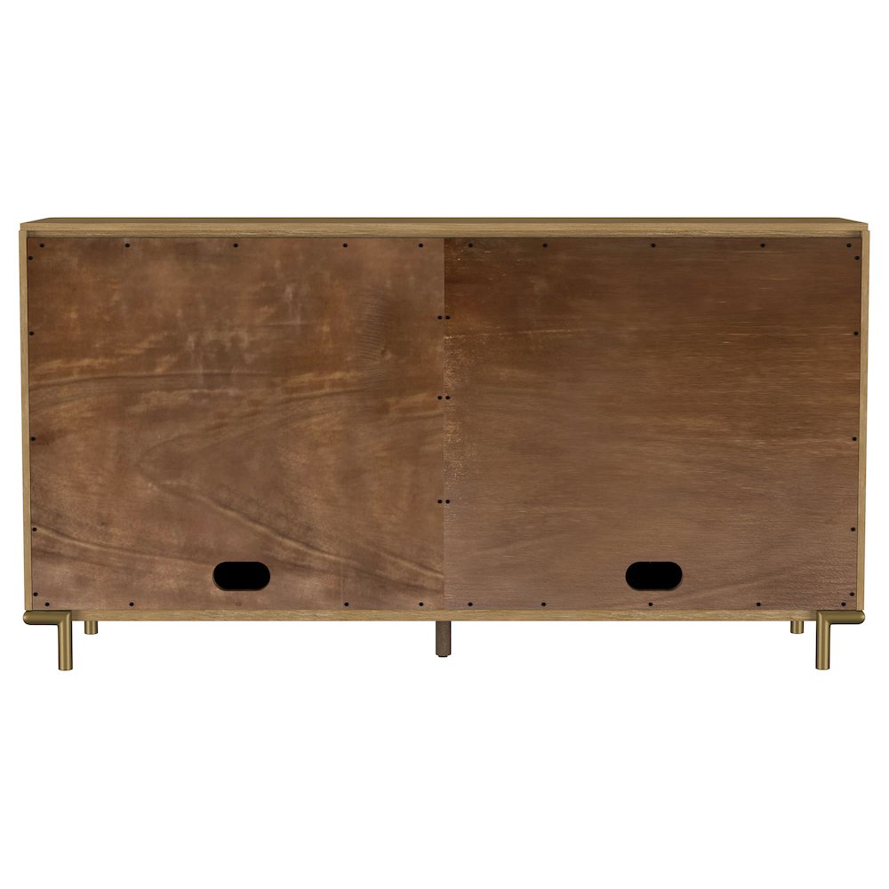 Arini 2-drawer Cane Door Dining Sideboard Server Sand Wash. Picture 8