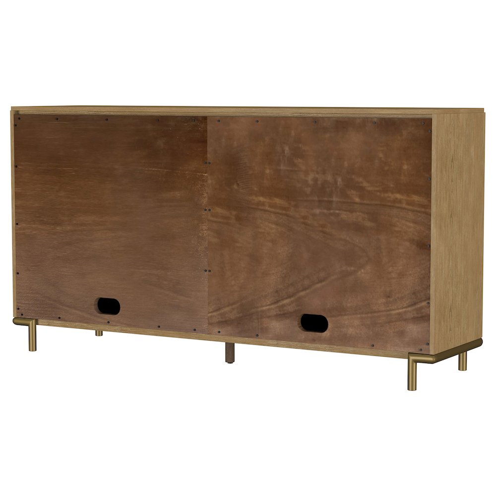 Arini 2-drawer Cane Door Dining Sideboard Server Sand Wash. Picture 9