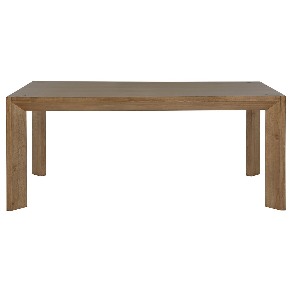 Bruner 72-inch Rectangular Wood Dining Table Natural Brown. Picture 3