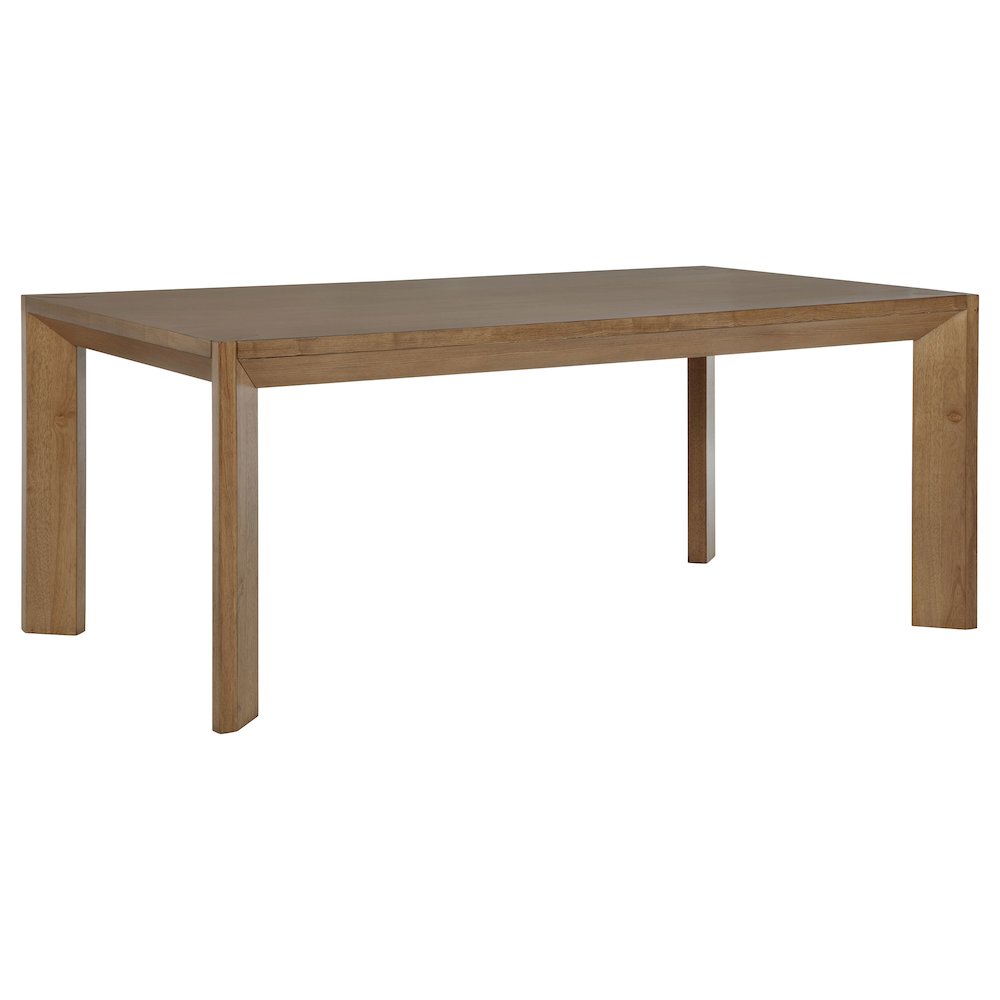 Bruner 7-piece 72-inch Rectangular Dining Set Natural Brown. Picture 3