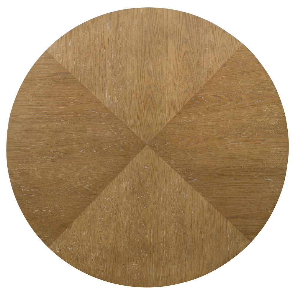 Danvers 5-piece Dining Table Set Brown Oak and Latte. Picture 11