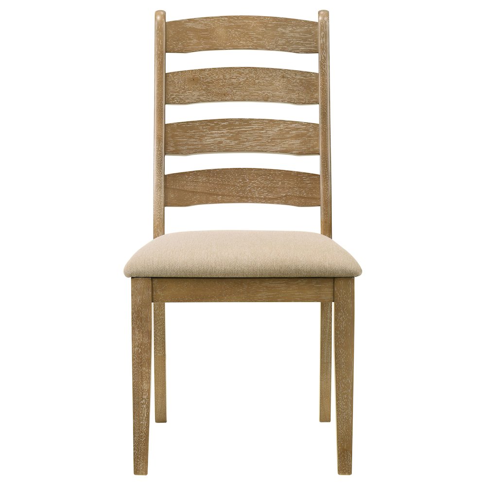 Danvers Wood Dining Side Chair Brown Oak (Set of 2). Picture 4
