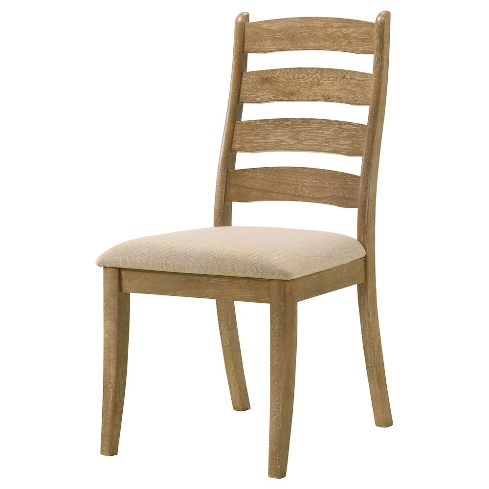 Danvers Wood Dining Side Chair Brown Oak (Set of 2). Picture 5