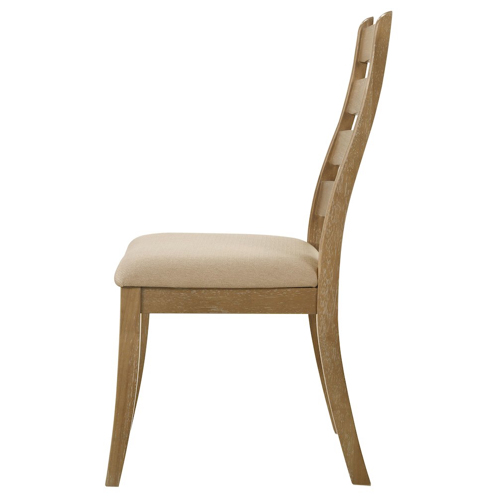 Danvers Wood Dining Side Chair Brown Oak (Set of 2). Picture 6